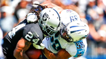 NASHVILLE, TN- SEPTEMBER 10: Running back Marshawn Lynch
