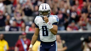 HOUSTON, TX - OCTOBER 01: Marcus Mariota