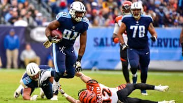 NASHVILLE, TN - NOVEMBER 12: Tight End Jonnu Smith
