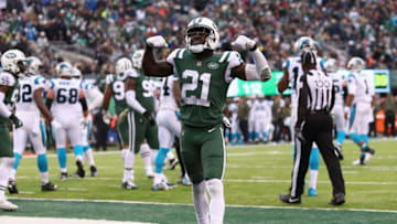 EAST RUTHERFORD, NJ - NOVEMBER 26: Cornerback Morris Claiborne