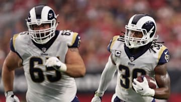 GLENDALE, AZ - DECEMBER 03: Running back Todd Gurley