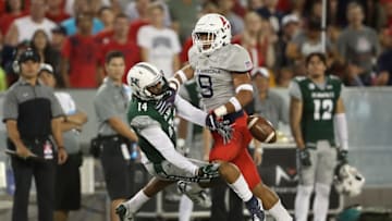TUCSON, AZ - SEPTEMBER 17: Wide receiver Marcus Kemp