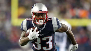 FOXBOROUGH, MA - JANUARY 13: Dion Lewis