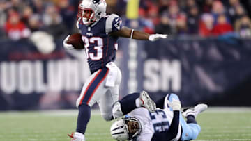 FOXBOROUGH, MA - JANUARY 13: Dion Lewis