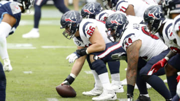 Center Nick Martin #66 of the Houston Texans against the Tennessee Titans (Photo by Frederick Breedon/Getty Images)