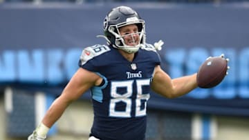 Anthony Firkser, Tennessee Titans (Mandatory Credit: USA TODAY Sports Images)