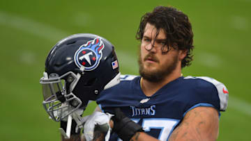Taylor Lewan, Tennessee Titans (Mandatory Credit: Christopher Hanewinckel-USA TODAY Sports)