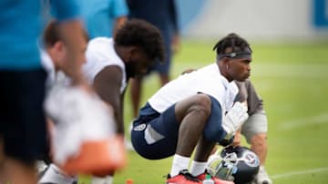 Julio Jones, Tennessee Titans (Mandatory Credit: Imagn images photo pool)
