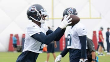 Julio Jones, Tennessee Titans (Mandatory Credit: Imagn Images photo pool)