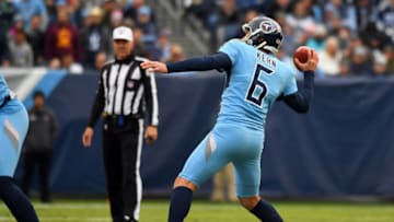 Brett Kern, Tennessee Titans (Mandatory Credit: Christopher Hanewinckel-USA TODAY Sports)