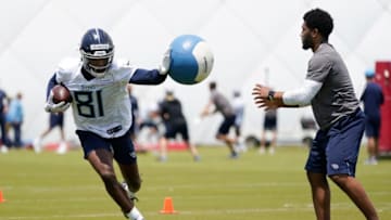 Racey McMath, Tennessee Titans (Mandatory Credit: Mark Humphrey/Pool Photo via USA TODAY Sports)