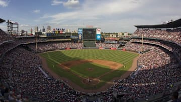 Oct 2, 2016; Atlanta, GA, USA; General view during the final game at Turner Field in the sixth inning of a game between the Atlanta Braves and Detroit Tigers. Mandatory Credit: Brett Davis-USA TODAY Sports