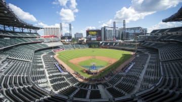 An empty Truist Park awaits the Atlanta Braves and their fans. (Photo by Stephen Nowland/Getty Images)