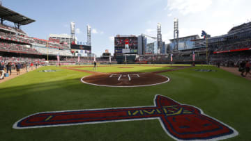 ATLANTA, GEORGIA - OCTOBER 04: A general view prior to game two of the National League Division Series between the Atlanta Braves and the St. Louis Cardinals at SunTrust Park on October 04, 2019 in Atlanta, Georgia. (Photo by Kevin C. Cox/Getty Images)
