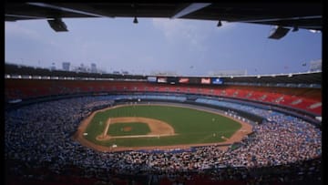 24 Dec 1996: Portrait of Fulton County Stadium in Atlanta, Georgia where the world champion Braves compete.