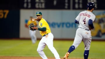 George Springer and Marcus Semien are now teammates. The Atlanta Braves passed on acquiring Springer. (Photo by Jason O. Watson/Getty Images)