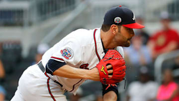 ATLANTA, GA - JUNE 06: Jaime Garcia #54 of the Atlanta Braves pitches in the first inning against the Philadelphia Phillies at SunTrust Park on June 6, 2017 in Atlanta, Georgia. (Photo by Kevin C. Cox/Getty Images)