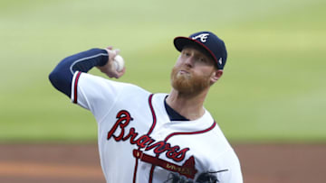 ATLANTA, GA - JUNE 12: Pitcher Mike Foltynewicz #26 of the Atlanta Braves throws a pitch in the first inning during the game against the New York Mets at SunTrust Park on June 12, 2018 in Atlanta, Georgia. (Photo by Mike Zarrilli/Getty Images)