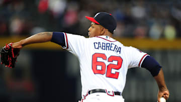 ATLANTA, GA - SEPTEMBER 29: Mauricio Cabrera