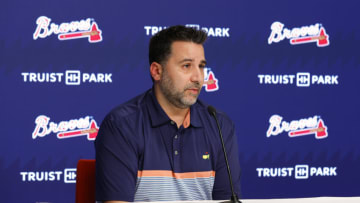 Atlanta Braves General Manager, Alex Anthopoulos. (Photo by Todd Kirkland/Getty Images)
