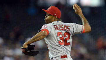 Could the Atlanta Braves being in pursuit of Angels relief pitcher Raisel Iglesias? Mandatory Credit: Joe Camporeale-USA TODAY Sports