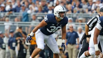 Jan Johnson #36 of the Penn State Nittany Lions (Photo by Justin K. Aller/Getty Images)