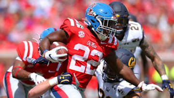 Scottie Phillips #22 of the Mississippi Rebels (Photo by Jonathan Bachman/Getty Images)
