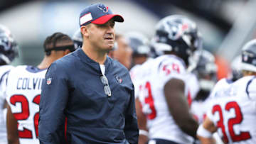 FOXBOROUGH, MA - SEPTEMBER 09: Head coach Bill O'Brien of the Houston Texans looks on before the game against the New England Patriots at Gillette Stadium on September 9, 2018 in Foxborough, Massachusetts. (Photo by Maddie Meyer/Getty Images)