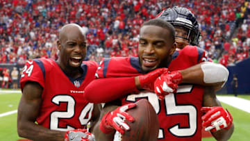 Kareem Jackson Houston Texans Johnathan Joseph (Photo by Bob Levey/Getty Images)