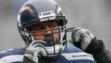 SEATTLE, WA - NOVEMBER 05: Offensive tackle Duane Brown