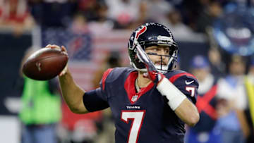 HOUSTON, TX - JANUARY 09: Quarterback Brian Hoyer