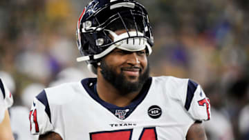 Tytus Howard #71 of the Houston Texans. (Photo by Quinn Harris/Getty Images)