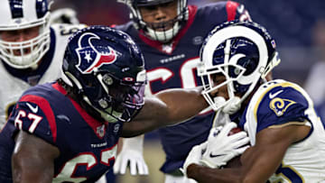 Albert Huggins #67 of the Houston Texans (Photo by Wesley Hitt/Getty Images)