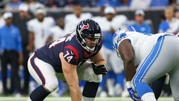 Houston Texans Max Scharping (74) Mandatory Credit: Troy Taormina-USA TODAY Sports