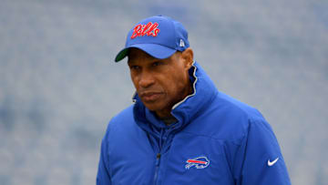 Bills defensive coordinator Leslie Frazier Mandatory Credit: Rich Barnes-USA TODAY Sports