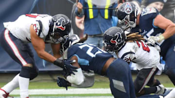 Derrick Henry (22) scores touchdown to beat the Houston Texans.An54960