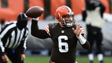 Baker Mayfield (6) Cleveland Browns Mandatory Credit: Ken Blaze-USA TODAY Sports