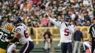 Houston Texans quarterback Tyrod Taylor Mandatory Credit: Benny Sieu-USA TODAY Sports