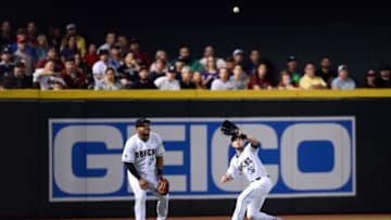 Chris Owings has done a great job in center-field. Mandatory Credit: Joe Camporeale-USA TODAY Sports