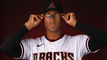 Pitcher Jon Duplantier #34 of the Arizona Diamondbacks. (Photo by Christian Petersen/Getty Images)