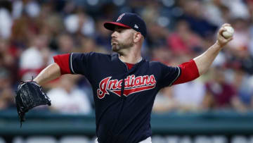 CLEVELAND, OH - JULY 09: Marc Rzepczynski #33 of the Cleveland Indians pitches against the Cincinnati Reds during the seventh inning at Progressive Field on July 9, 2018 in Cleveland, Ohio. The Reds defeated the Indians 7-5. (Photo by Ron Schwane/Getty Images)