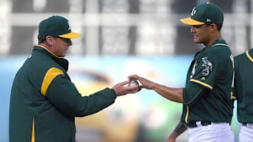 OAKLAND, CA - AUGUST 12: Manager Bob Melvin