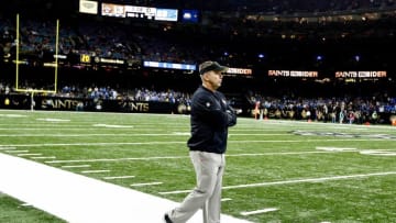 Dec 4, 2016; New Orleans, LA, USA; New Orleans Saints head coach Sean Payton against the Detroit Lions during the second half of a game at the Mercedes-Benz Superdome. The Lions defeated the Saints 28-13. Mandatory Credit: Derick E. Hingle-USA TODAY Sports