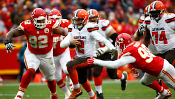 KANSAS CITY, MO - DECEMBER 27: Johnny Manziel
