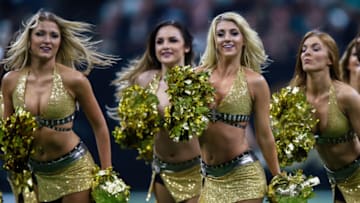 NEW ORLEANS, LA - DECEMBER 04: New Orleans Saints Saintsations entertain the crowd during the NFL game between the New Orleans Saints and the against the Detroit Lions on December 04, 2016 at the Mercedes-Benz Superdome in New Orleans, LA. Detroit Lions won 28-13. (Photo by Stephen Lew/Icon Sportswire via Getty Images)