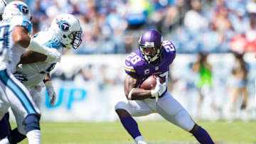 NASHVILLE, TN - SEPTEMBER 11: Running back Adrian Peterson