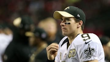ATLANTA, GA - JANUARY 01: Drew Brees