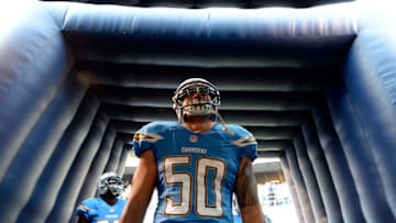 SAN DIEGO, CA - OCTOBER 14: Manti Te'o