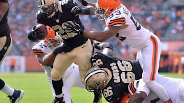CLEVELAND, OH - SEPTEMBER 14: Mark Ingram