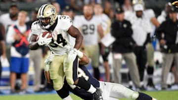 CARSON, CA - AUGUST 20: Running back Darius Victor